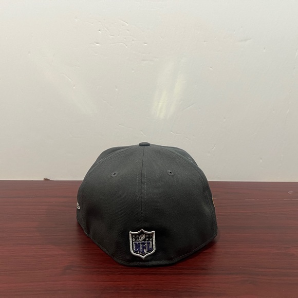 New Era, 59Fifty Fitted Hat, Baltimore Ravens, Grey - Picture 5 of 11